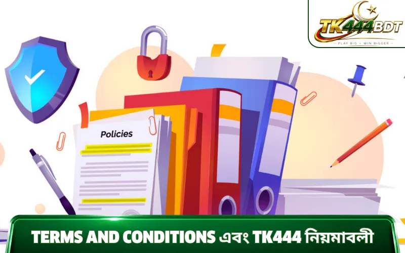 Terms and conditions এবং TK444 নিয়মাবলী
