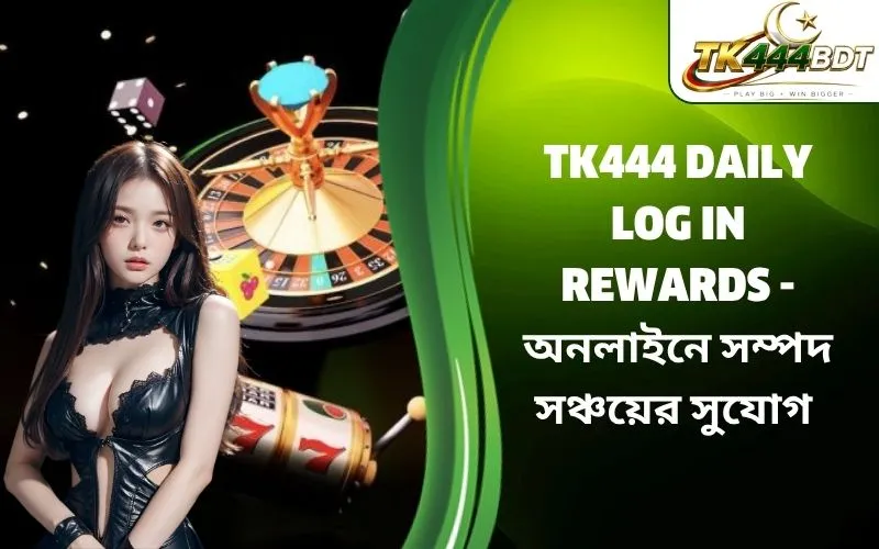 TK444 daily log in rewards