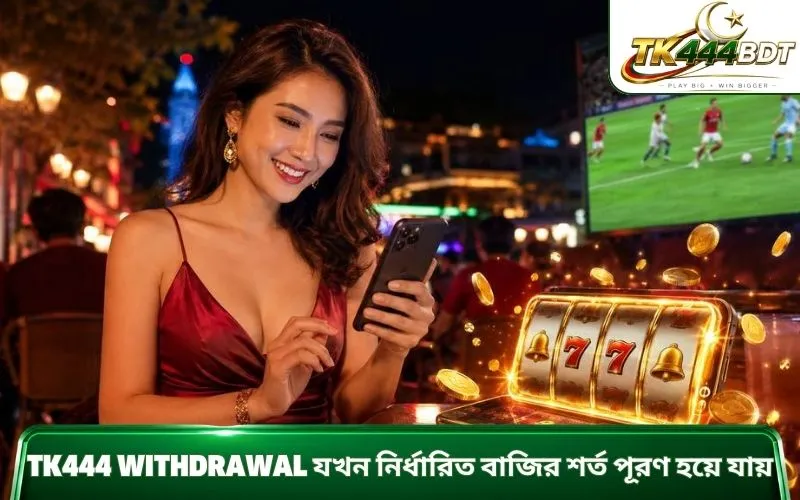 TK444 withdrawal যখন নির্ধারিত বাজির শর্ত পূরণ হয়ে যায়